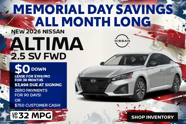 NEW 2026 NISSAN ALTIMA
