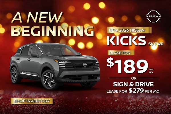 2026 Nissan Kicks SV FWD