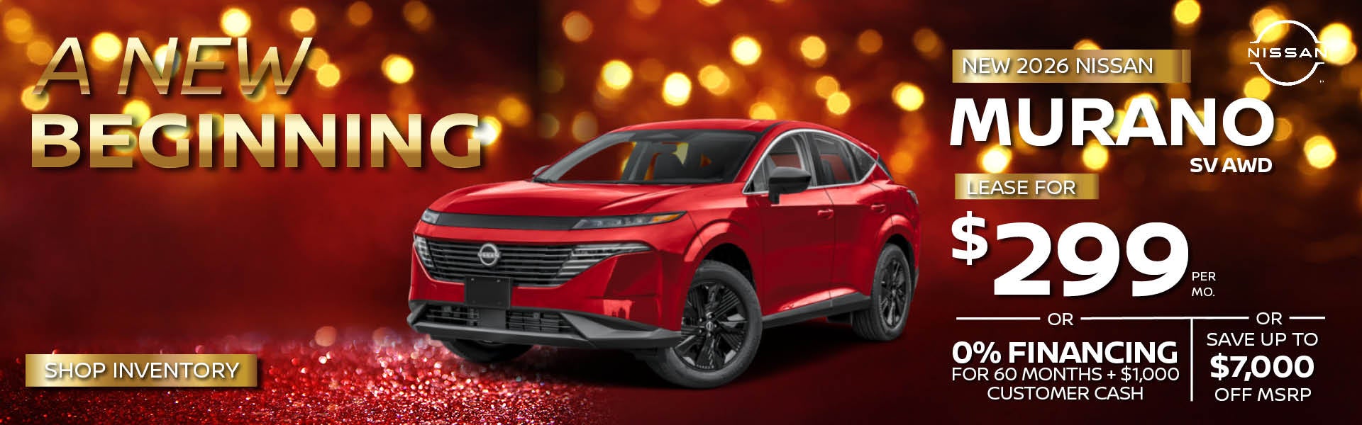 New 2026 Nissan Murano SV AWD